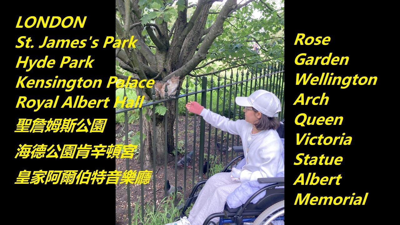 [London Tour] St James's Park Hyde Park Kensington Palace 聖詹姆斯公園海德公園肯辛頓宮 Wide