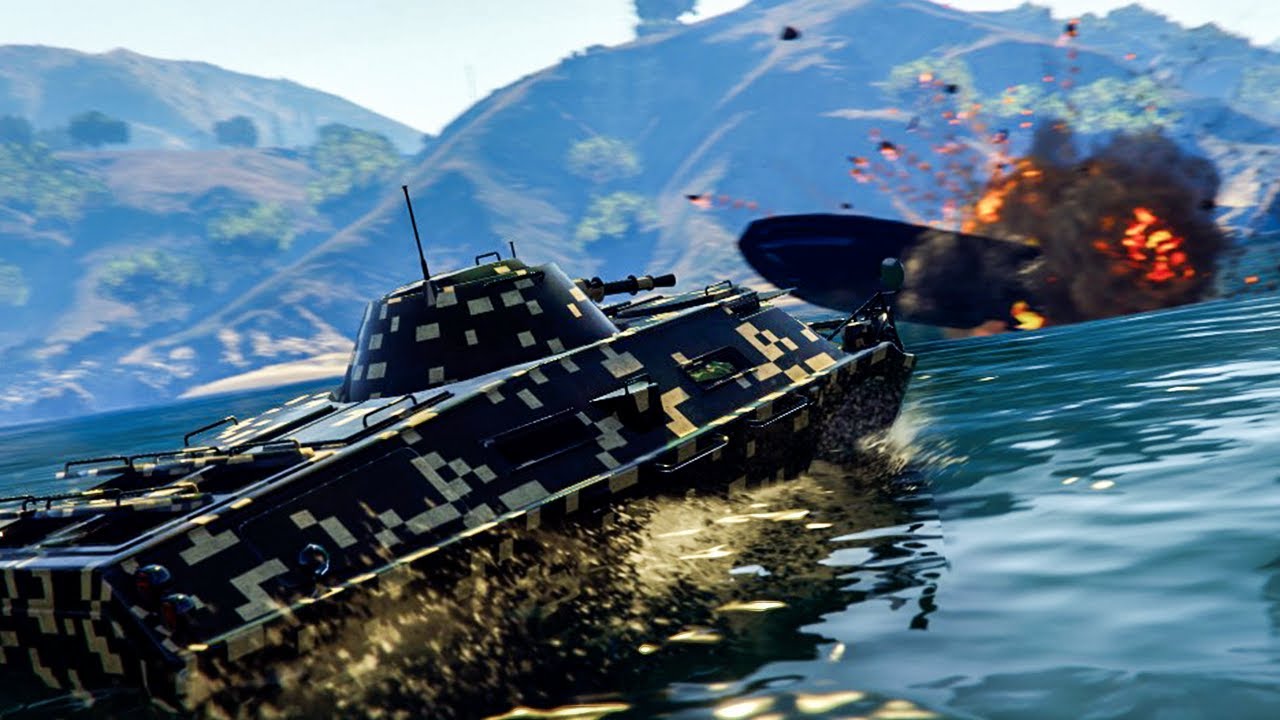 APC DE COMBAT INDESTRUCTIBLE ! (DLC TRAFIC D'ARMES) GTA 5 ONLINE