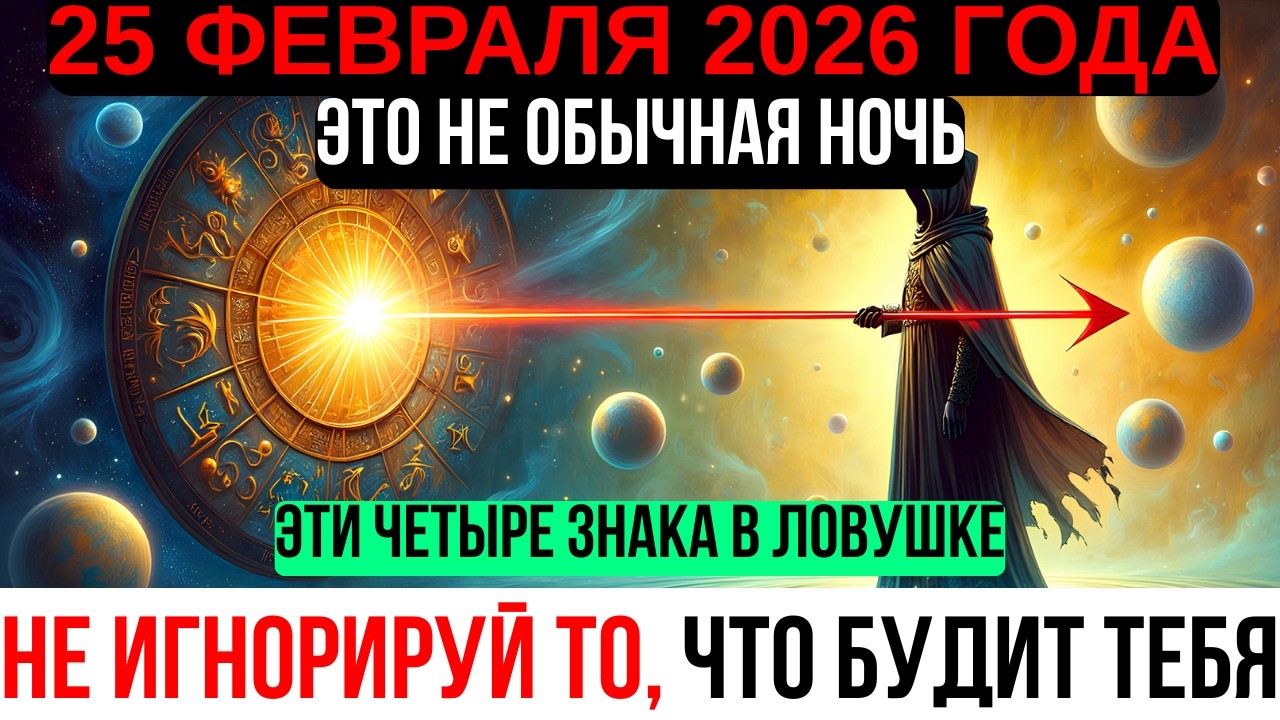 25 ФЕВРАЛЯ: 4 ЗНАКА НЕ СМОГУТ УСНУТЬ ЭТОЙ НОЧЬЮ — ПРОВЕРЬ, ТЫ В СПИСКЕ?