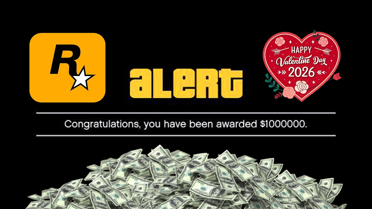 Rockstar Games Is Giving Players FREE Money In GTA Online For Valentine's Day 2026!