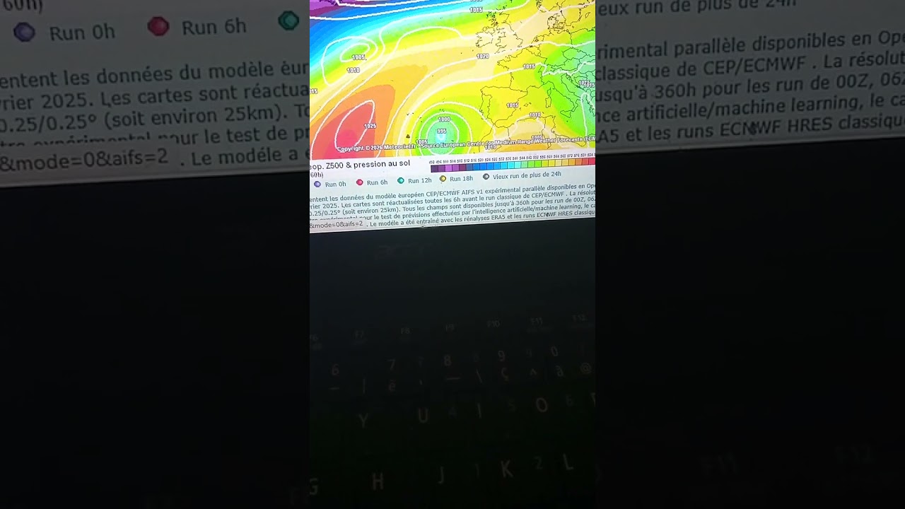 Retour d'une synoptique presque hivernal pour fin mars 