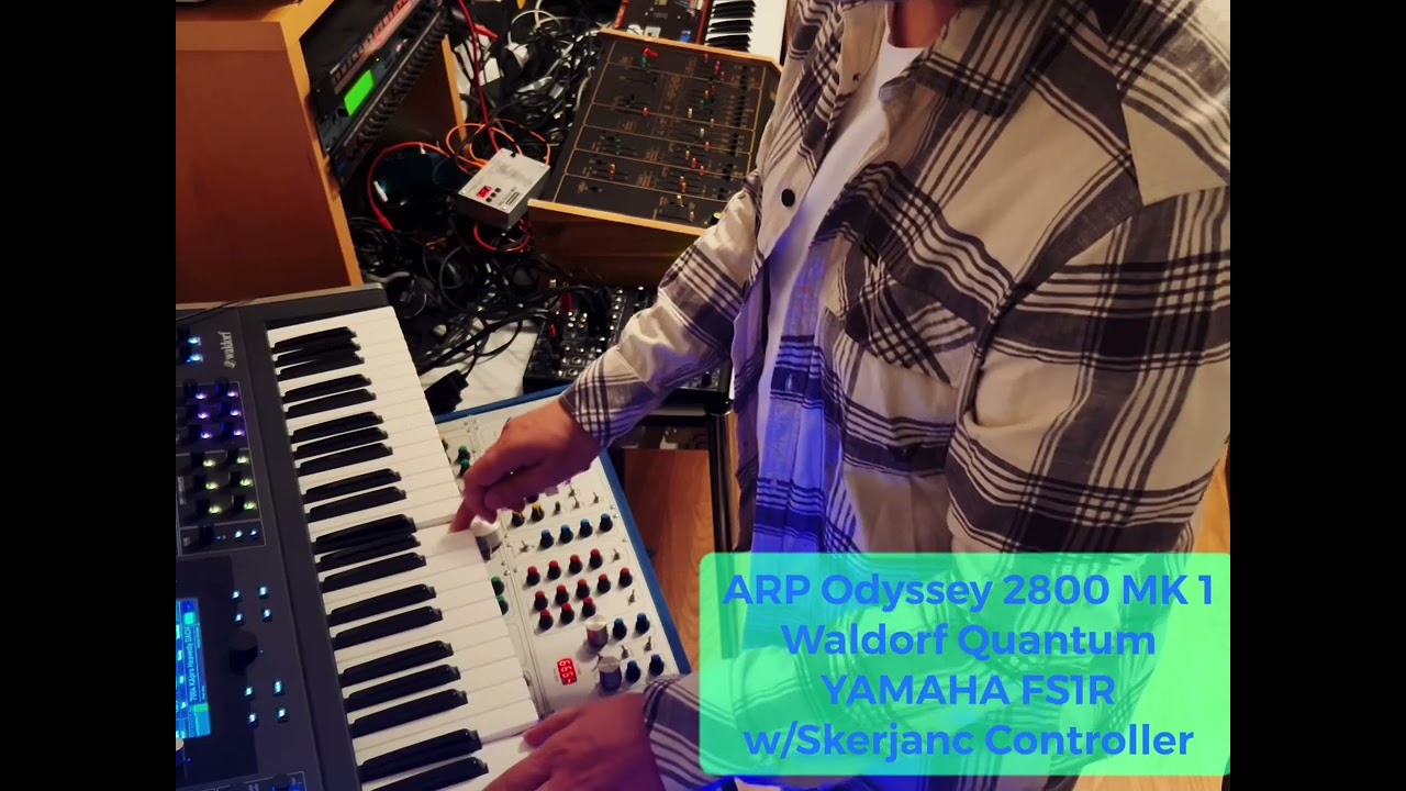 (1970 - 2022) Sounds by ARP Odyssey - Waldorf Quantum - YAMAHA FS1R