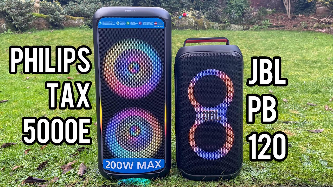 JBL PartyBox 120 против Philips TAX5000E — JBL наконец-то побежден?