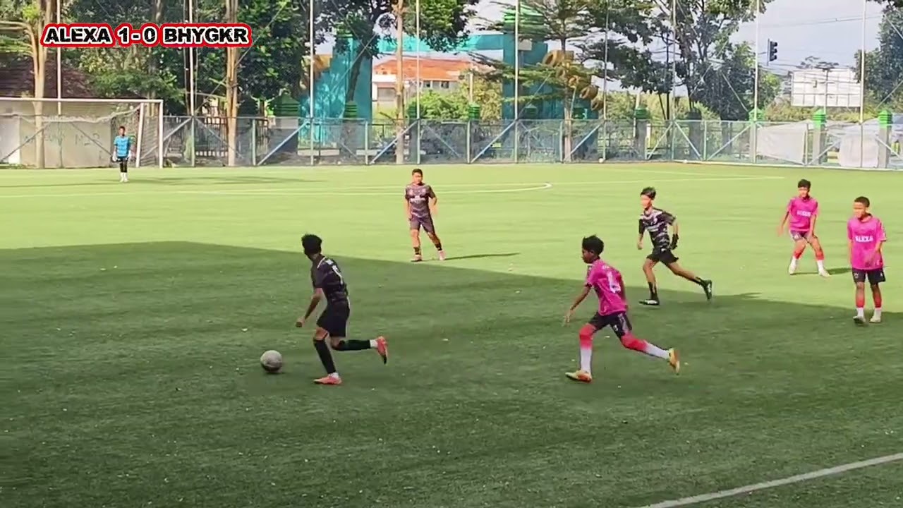 Ak. Alexa U14  1 - 0  Bhayangkara U15, Friendly Match ke 3 selama bulan Ramadhan