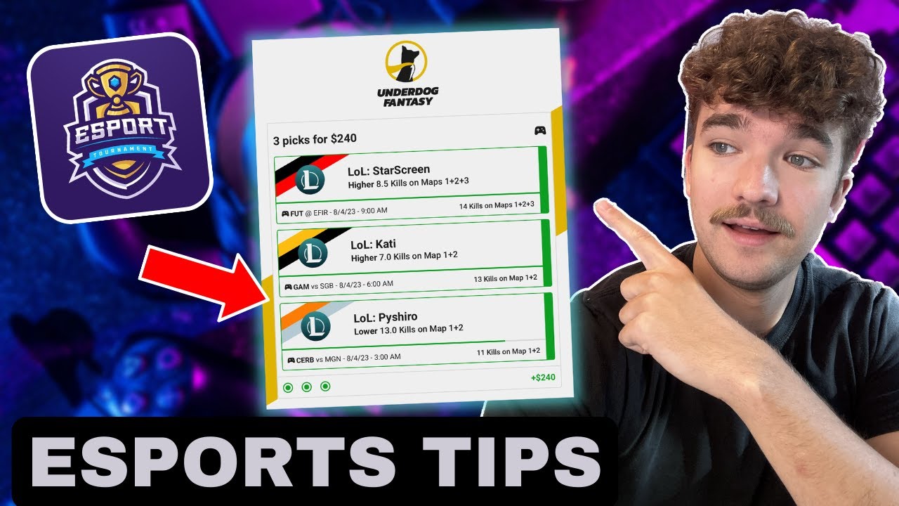 TOP 3 Tips For Esports Betting | LoL, CSGO, & Valorant | PrizePicks 25x