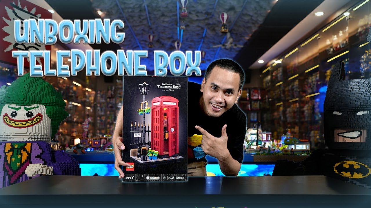 Unboxing Lego Red London Telephone Box di My Happy Place