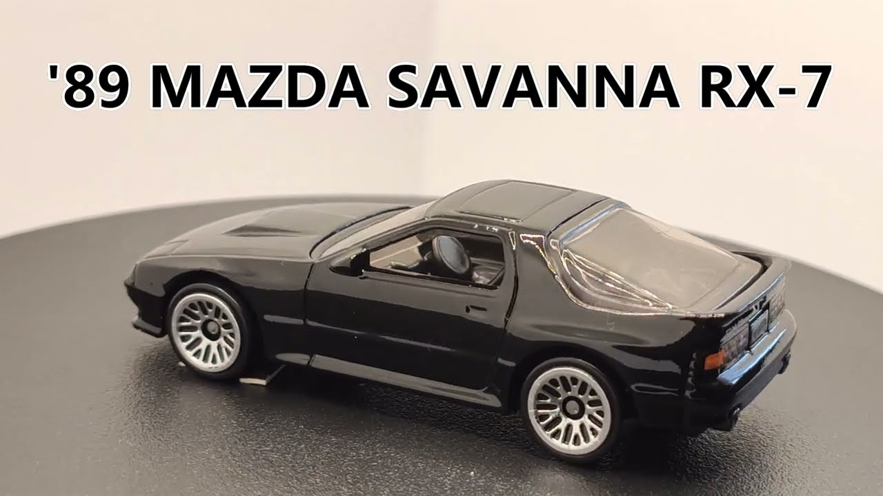 MAZDA SAVANNA RX 7 '89 HOT WHEELS #hotwheels