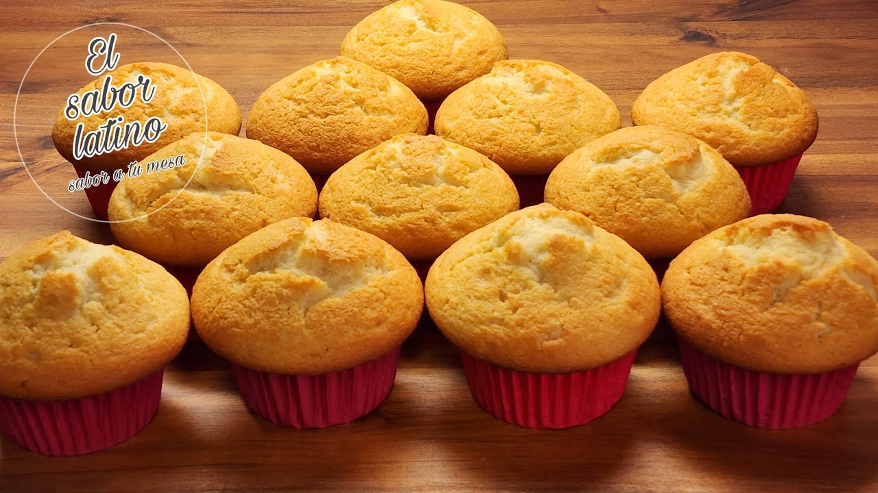 🔴 Como Hacer Unas Deliciosas Mantecadas Caseras !! 💯Fáciles y Esponjosas