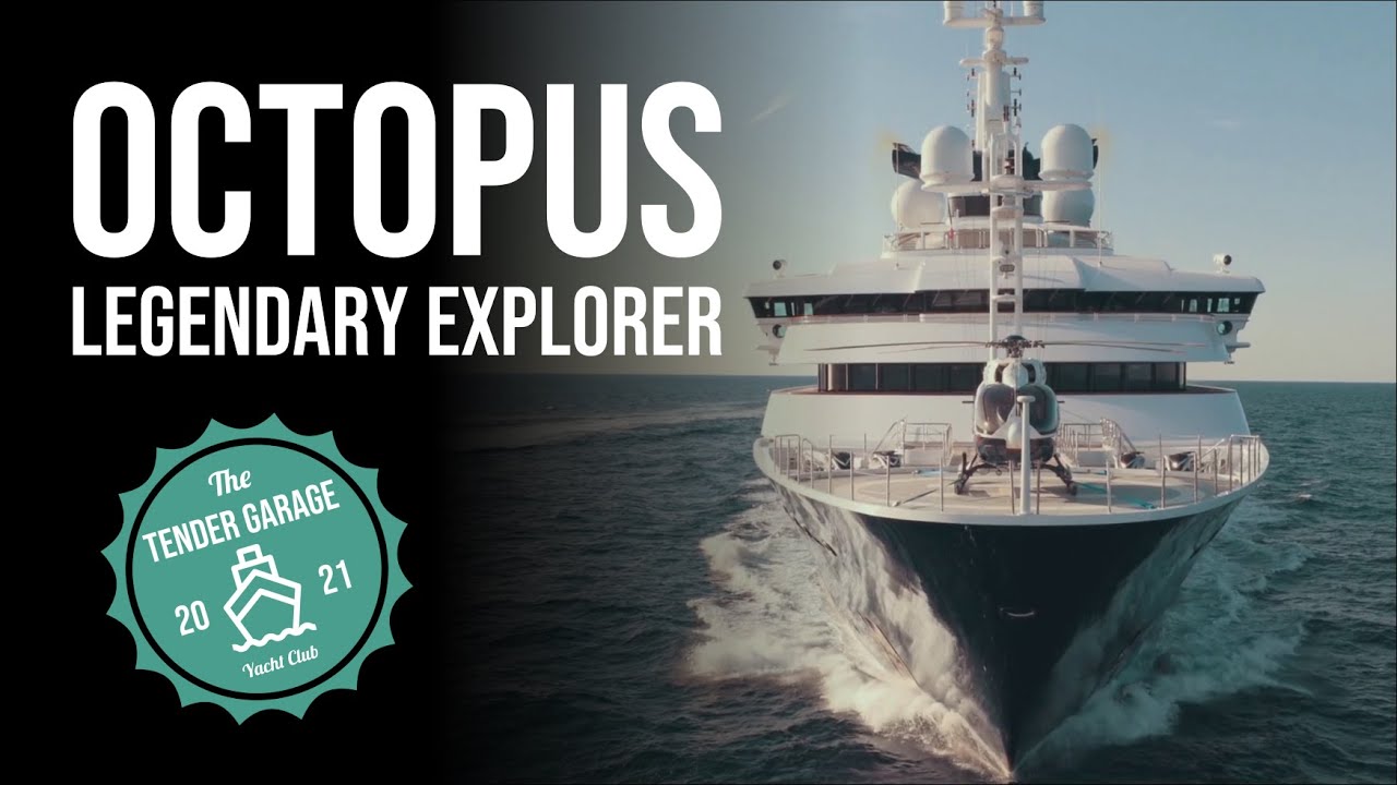 $280M Superyacht Tour | Octopus | the 126m Legendary Lürssen Explorer Yacht that set a new standard
