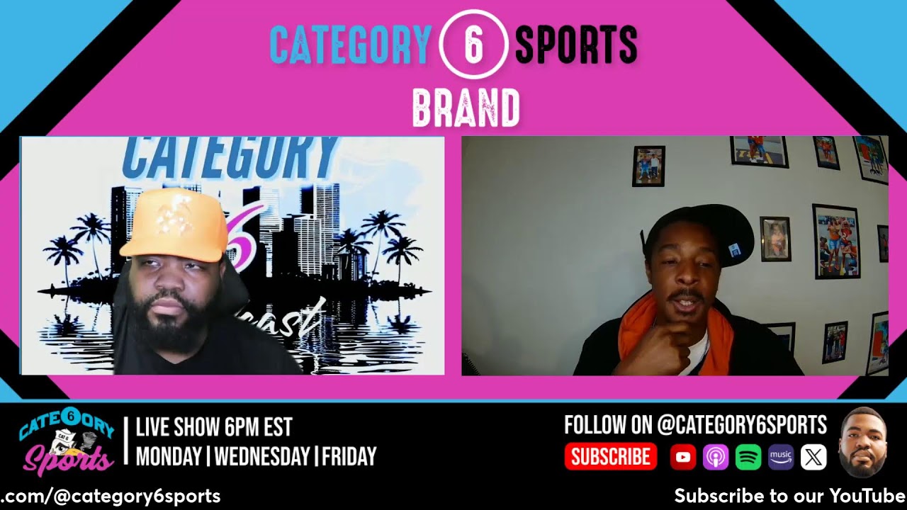 Talking sports with D.p. on the Category 6 podcast!