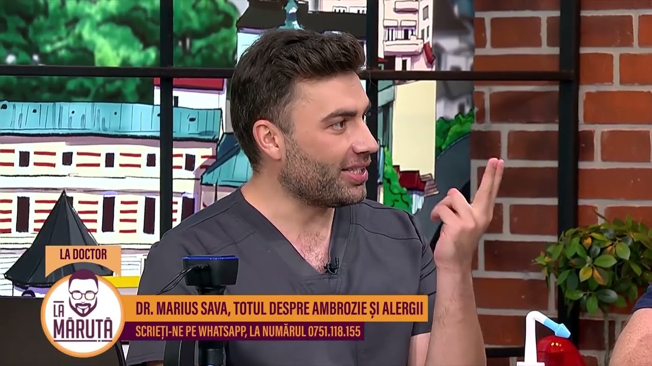 Dr. Marius Sava, totul despre ambrozie și alergii