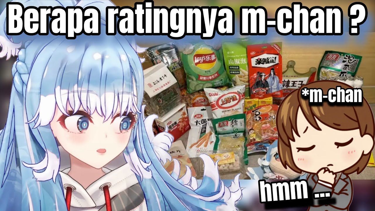 Ketika Kobo nyuruh M-chan rating rasa jajanan waktu lagi di china www 🤣