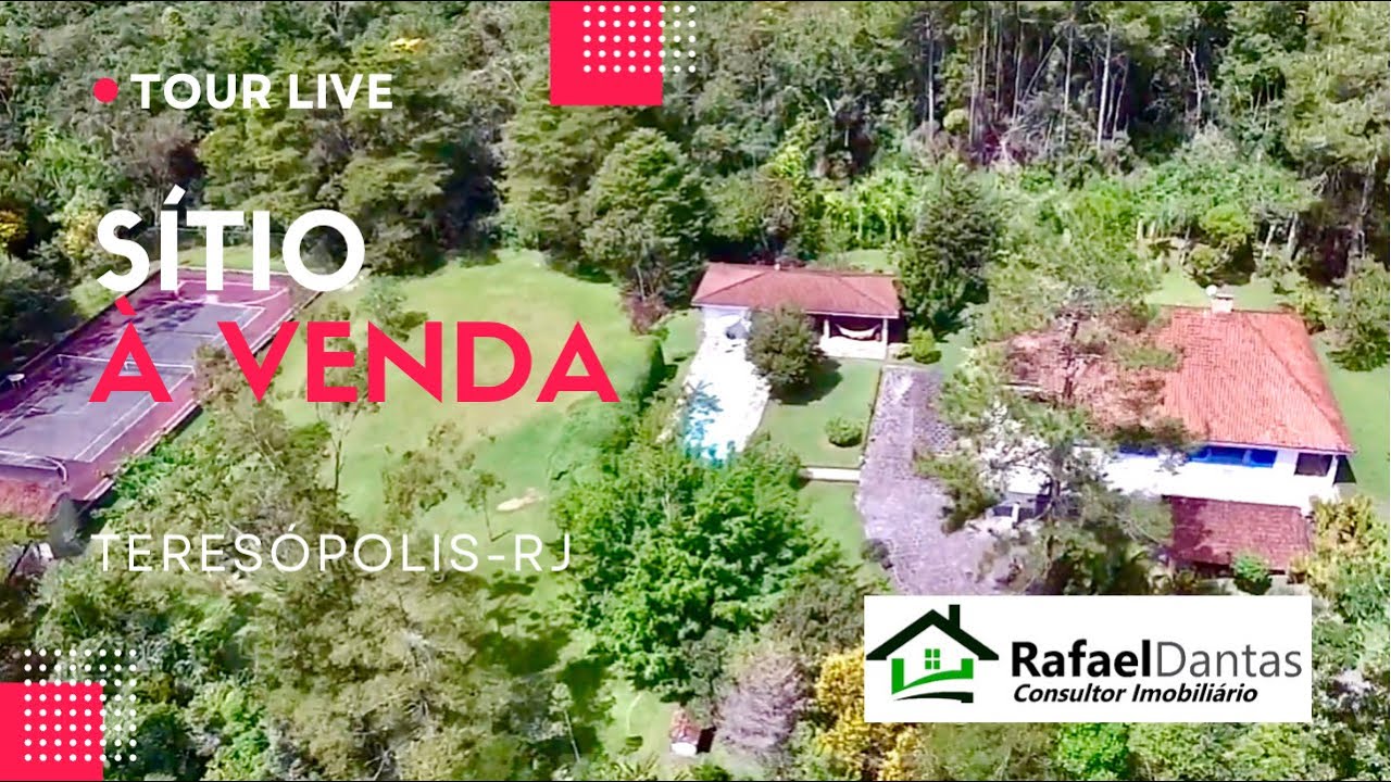 Sítio à Venda em Teresópolis RJ / Rafael Dantas (21) 99925-1999 WhatApp