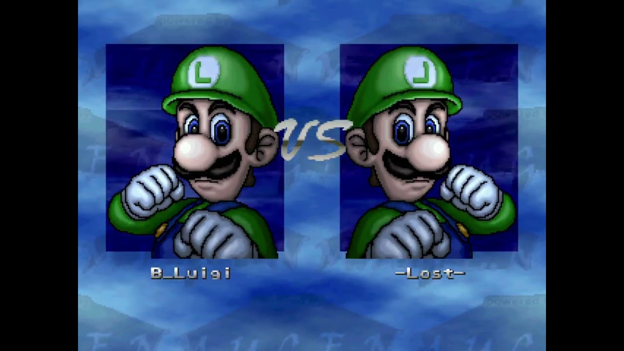 [MUGEN] B_Luigi Part 3(vs reboot)