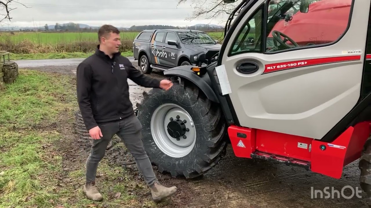 Manitou MLT 635-130 PS + walk around