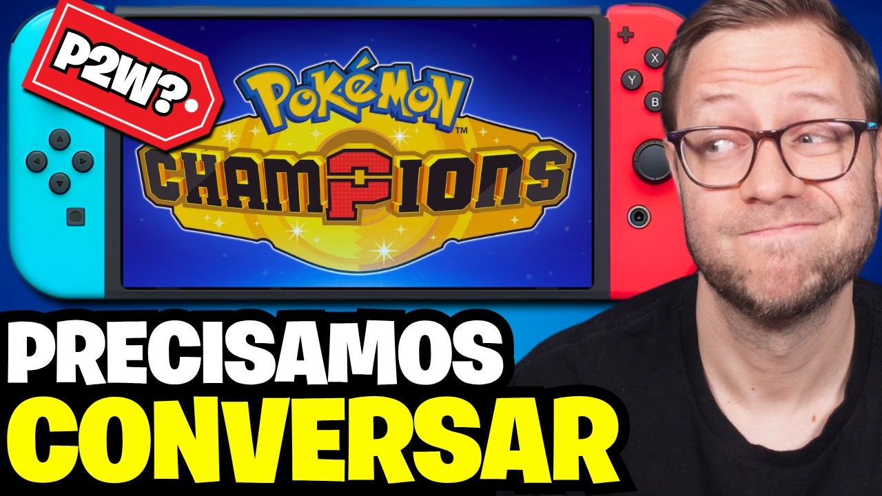Precisamos CONVERSAR sobre POK&Eacute;MON CHAMPIONS no Nintendo Switch