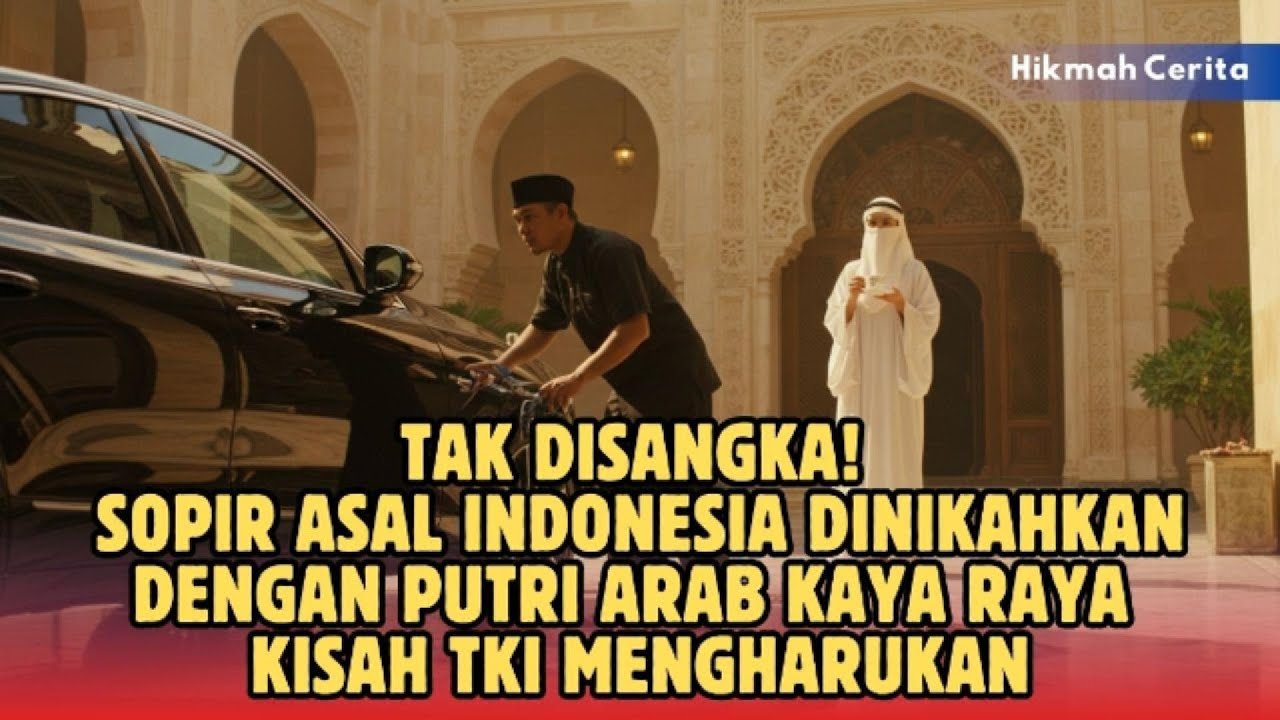 Tak Disangka! Sopir Asal Indonesia Dinikahkan dengan Putri Arab Kaya Raya | Kisah TKI Mengharukan