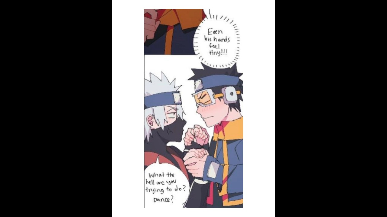 🪽|| was kakashi always this tiny looking * famous last words from obito uchiha * obikaka|| #comics 💭