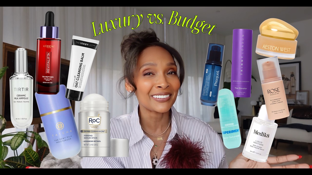 Luxury vs, Budget Skincare After 50 - What's Actually worth it?