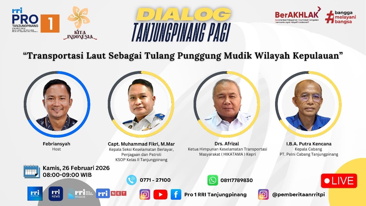 Topik : Transportasi Laut Sebagai Tulang Punggung Mudik Wilayah Kepulauan