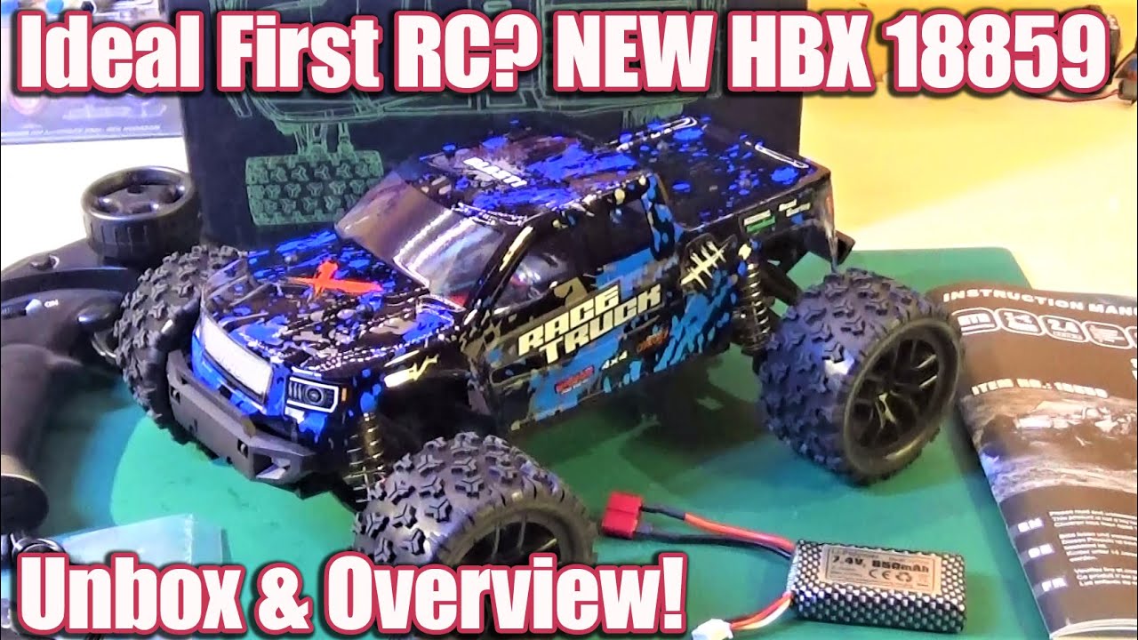 NEW! Haiboxing / HBX 18859 1/18 RC Racing Truck Unbox & Overview - Ideal First RC
