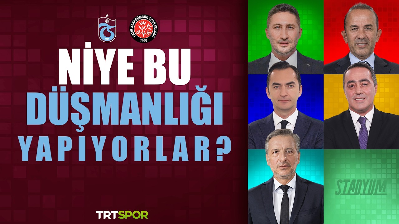 CANLI l Trabzonspor - Fatih Karagümrük l Stadyum