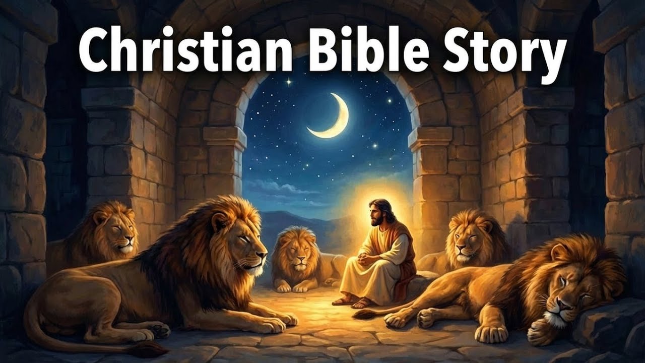 (NO MID ADS) Calm Christian Bible Stories | Daniel and the Lions' Den