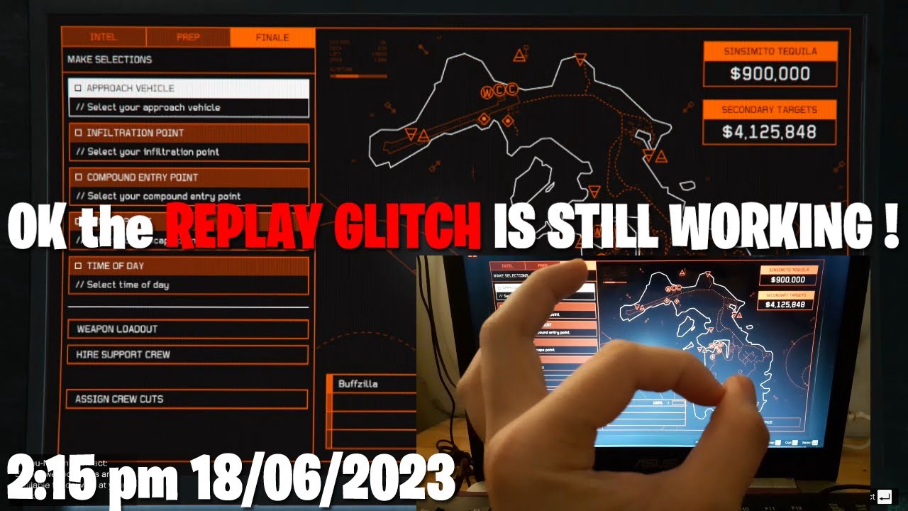REPLAY GLITCH after DLC (San Andreas Mercenaries) + Date & Time Proof Cayo Perico Heist GTA 5 Online