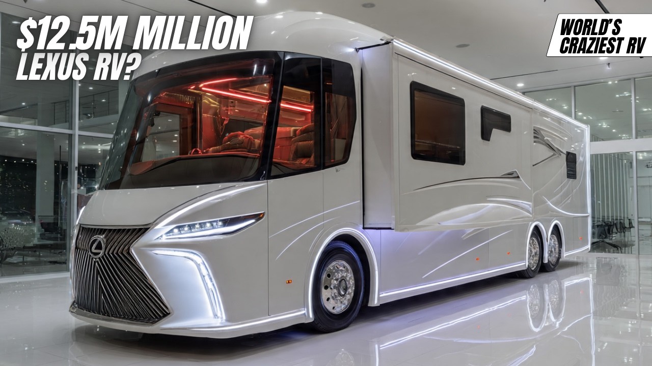 2026 Lexus Aurora Sovereign RV &ndash; Inside Lexus&rsquo; $12.5 MILLION Two-Floor Luxury Sanctuary Cars Recapx