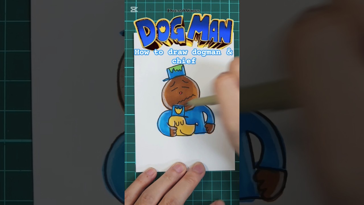 drawing dogman and chief