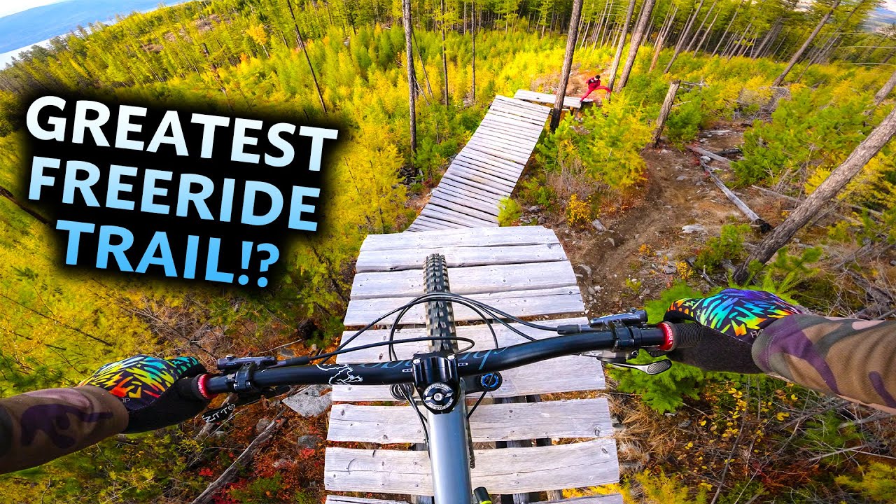 Riding and mastering a SUPER FUN Freeride Trail! - Casino Royale