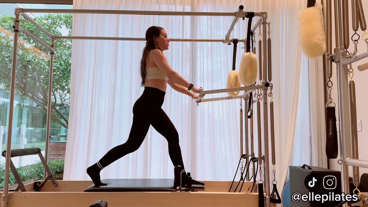 Advanced Pilates Full Body Reformer and Tower Combo workout