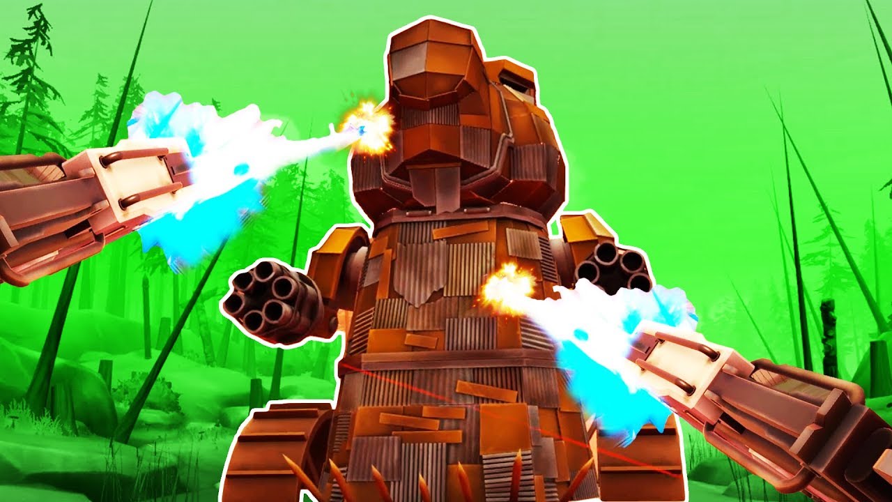 I DESTROYED a GIANT ROBOT BEAVER with LASERS in Dick Wilde 2 VR!