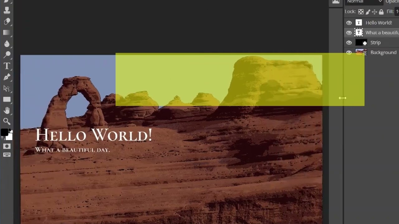 Photopea How To Resize Layers Panel