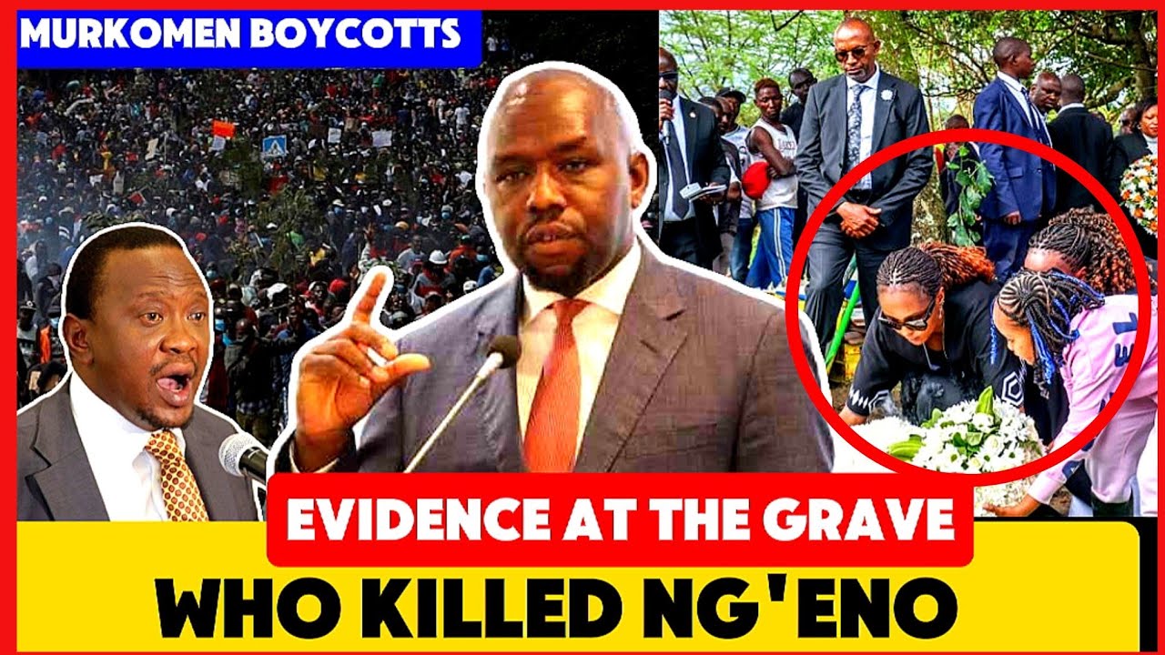 MURKOMEN SHOCKS KIPSIGIS MOURNER'S AS HE DENIES TO TOUCH FLOWER & PLACE TO NG'ENO'S GRAVE