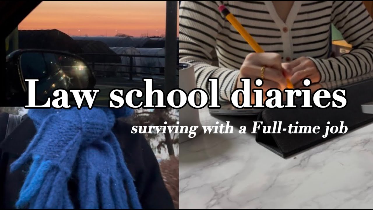 Law School Diaries | Surviving a Full-Time Job | Studying U.S. Law in Korea