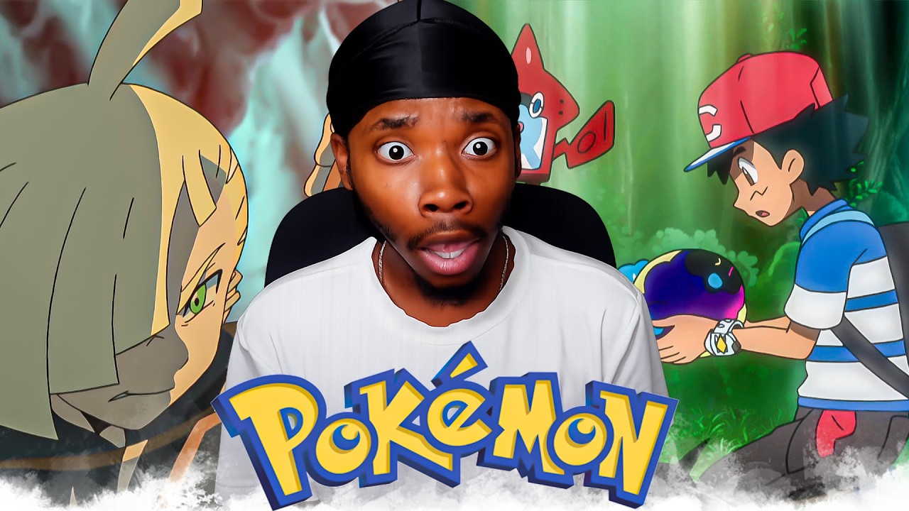 A LEGENDARY NEBBY?!?! *First Time Watching* Sun And Moon Ultra Adventures Episode 44-46 Reaction