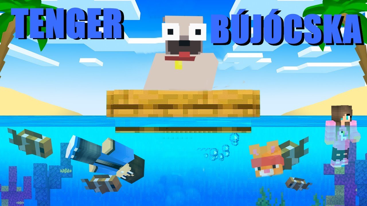 BÚJÓCSKA AZ ÓCEÁN KÖZEPÉN A MINECRAFTBAN!