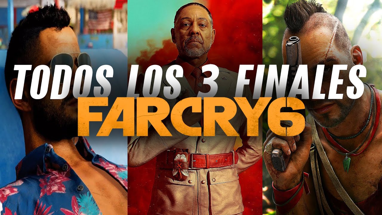 TODOS LOS 3 FINALES FAR CRY 6 En Español Latino ( Final Bueno, Malo, Secreto + Oscuro ) Ps5 Xbox X