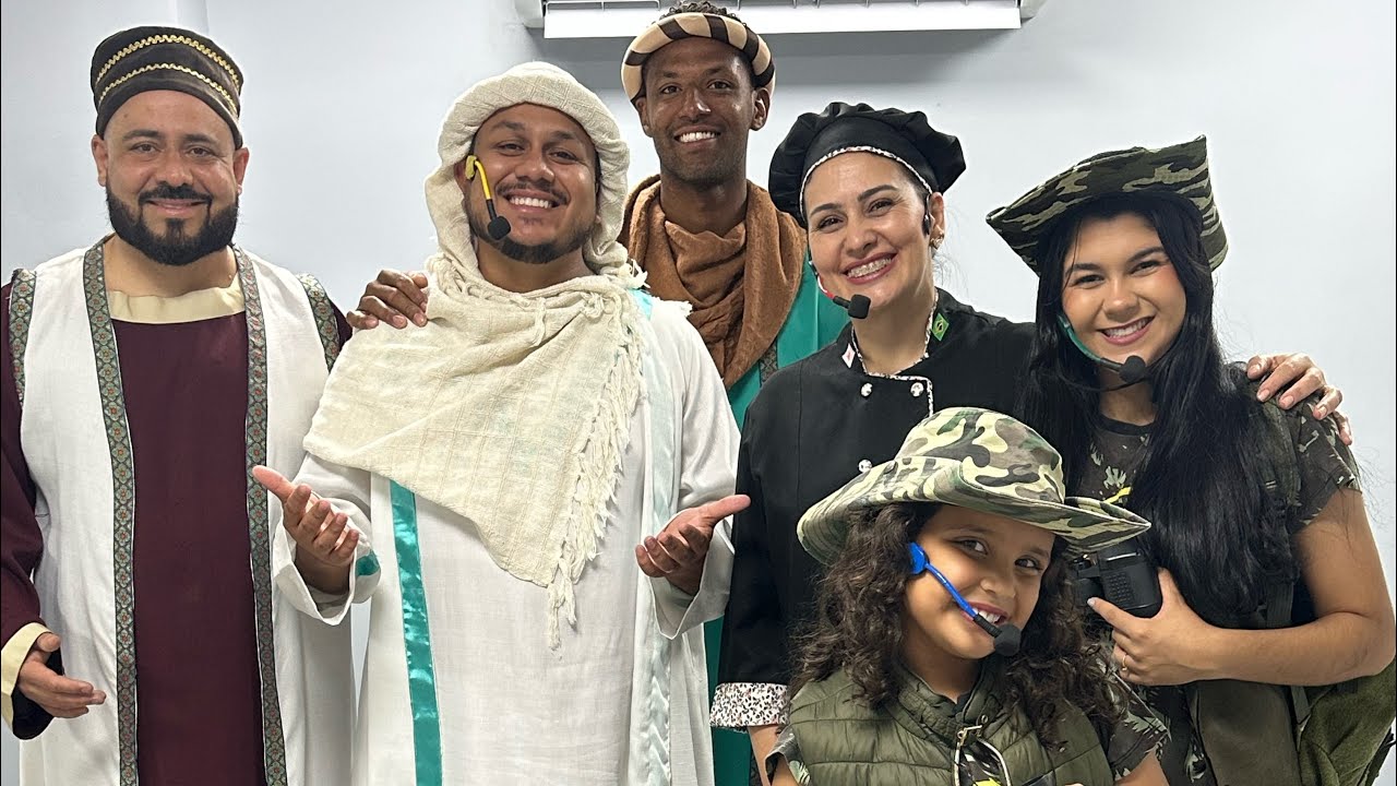 Teatro Lição 19 - Unidos para Sempre- série A Grande Aventura do Filho de Deus 