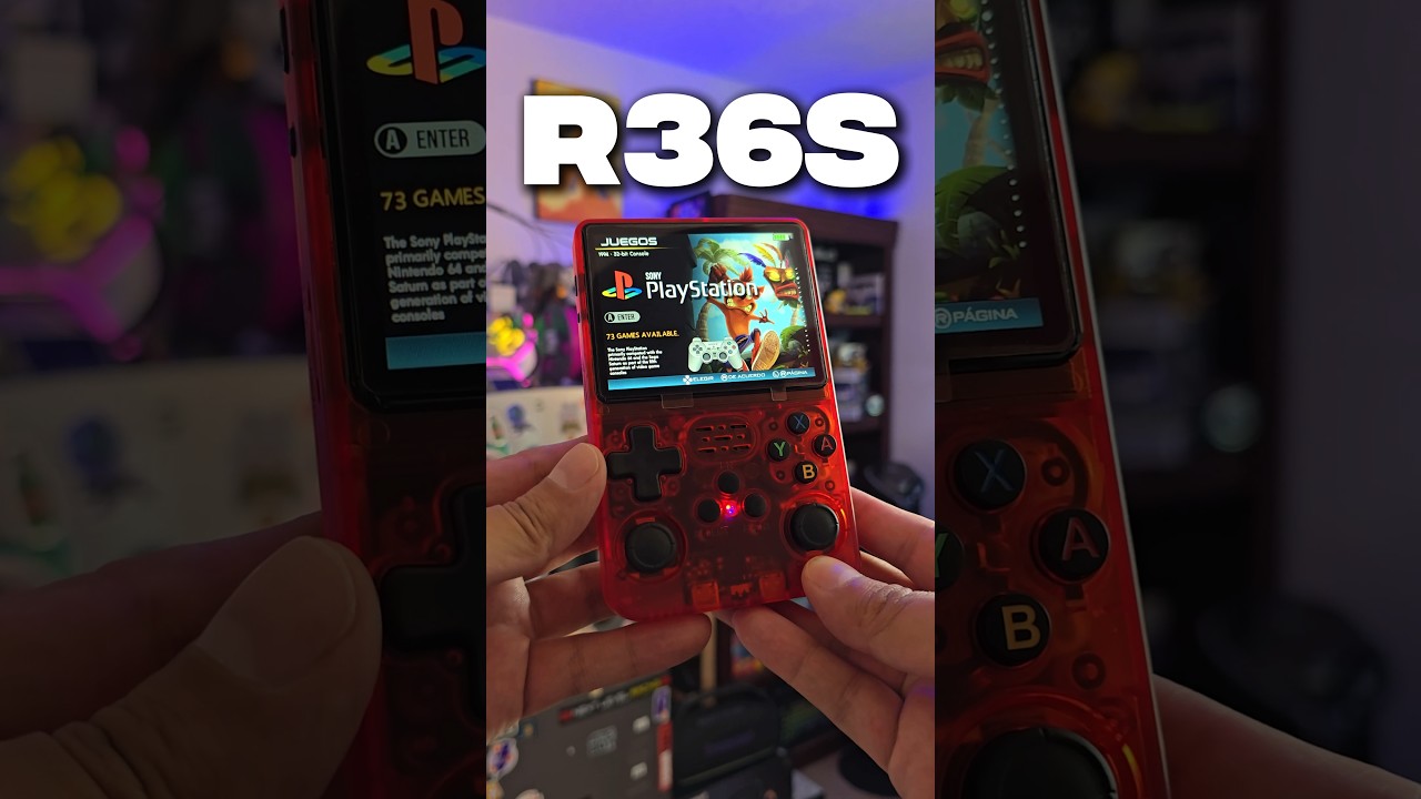 &iquest;Vale la pena la R36s? Consola retro de videojuegos