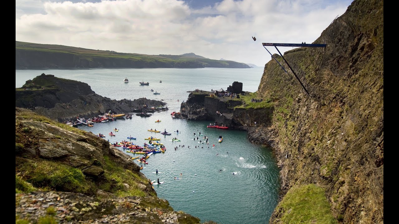 Red Bull Cliff Diving World Series 2012 - Wales/GBR - Event Highlights