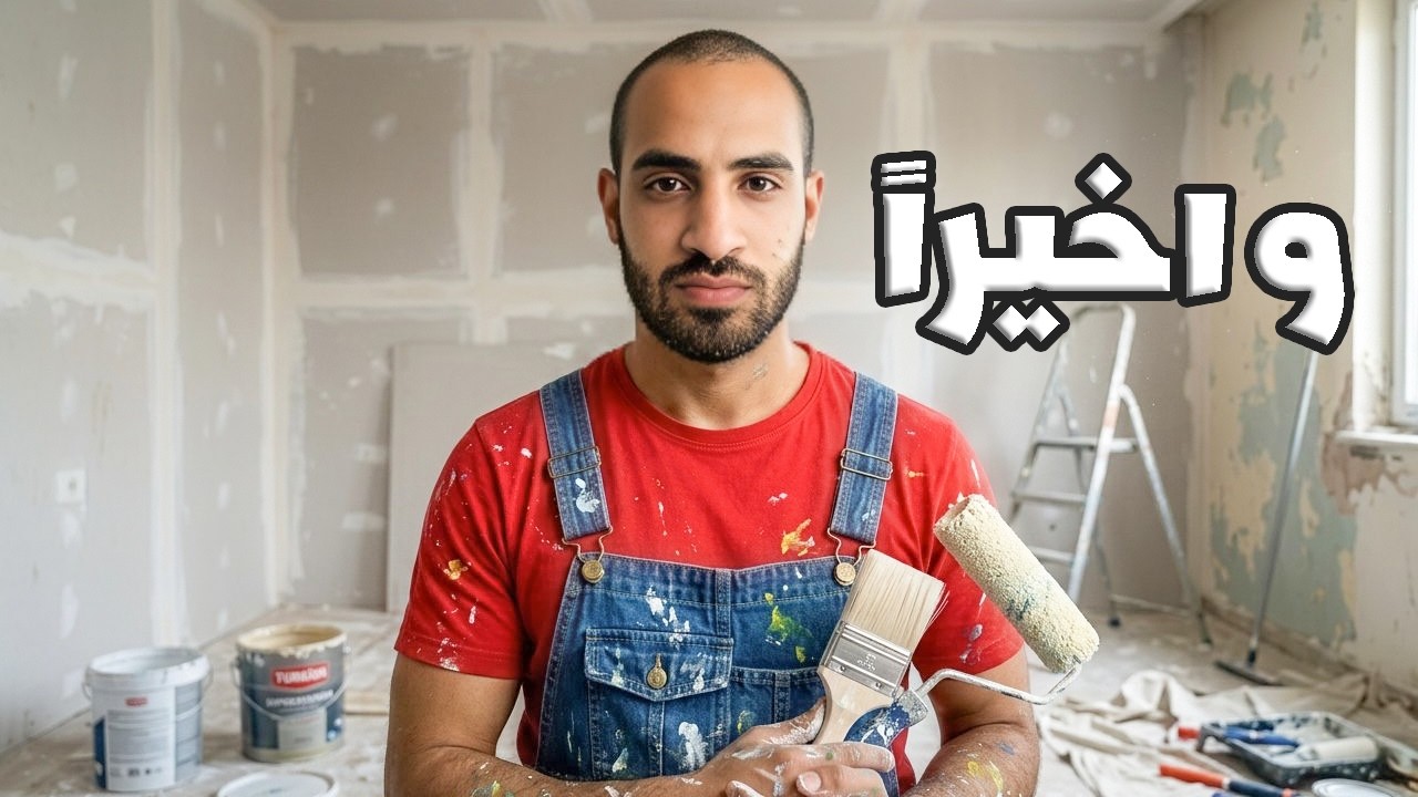 أسوأ قرار؟ دهنت غرفتي بنفسي 😂