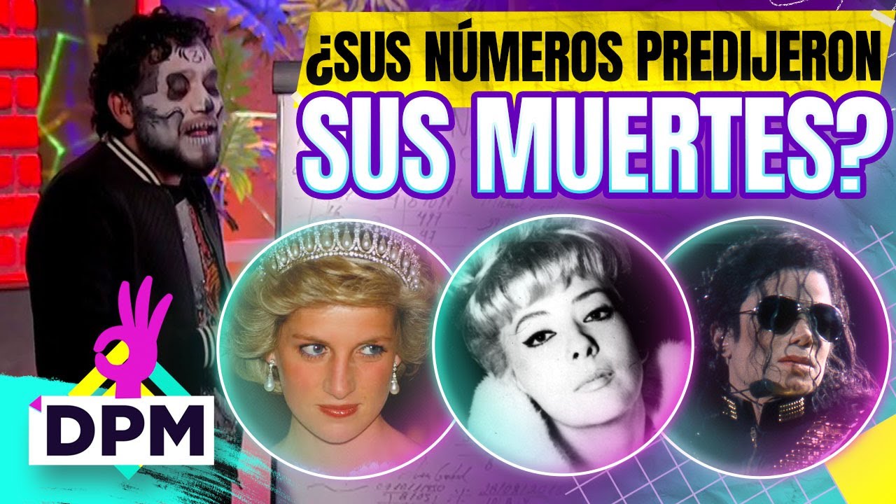 ¿Qué decían los números de Lady Di, Michael Jackon y Silvia Pinal antes de MORIR? | De Primera Mano