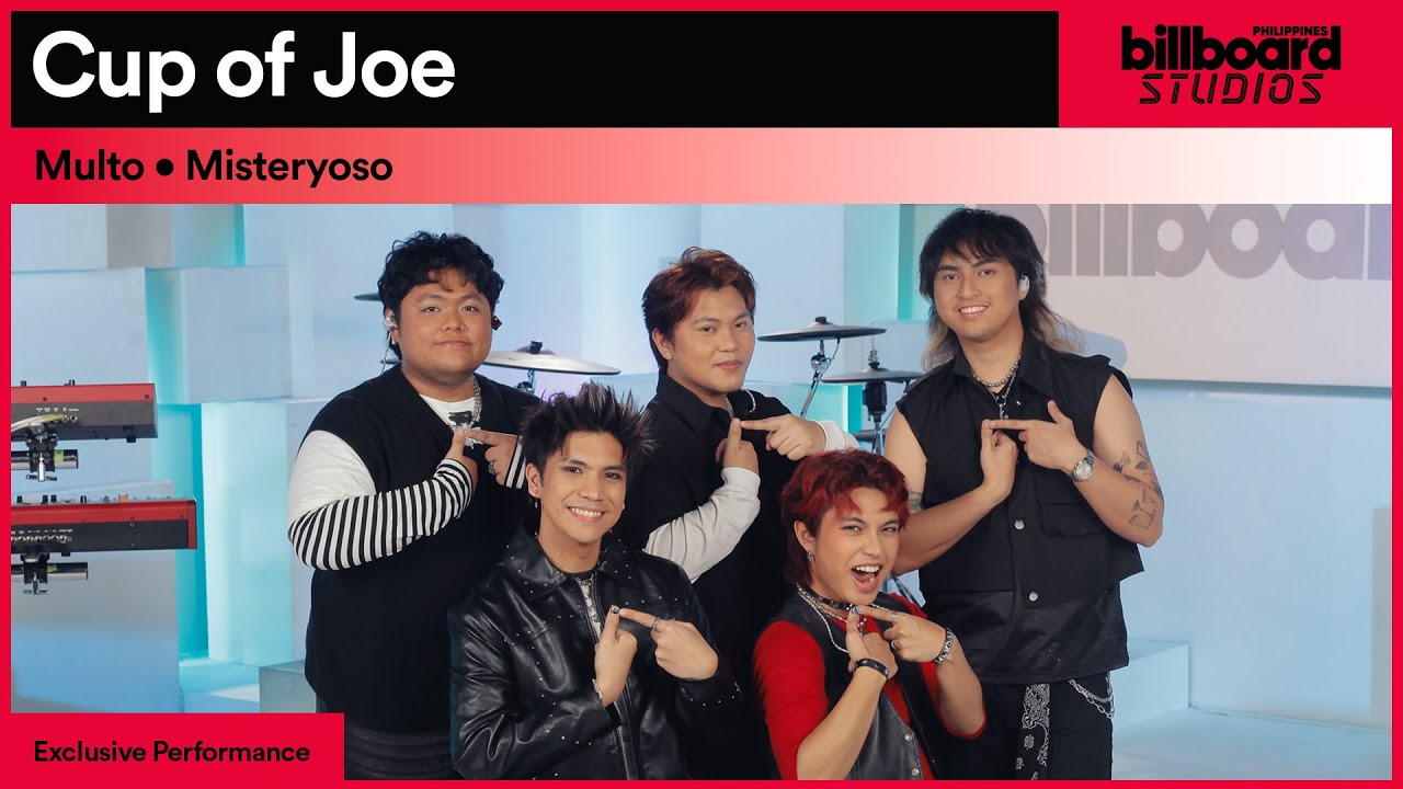 Cup Of Joe Performs “Multo” and “Misteryoso” Live | Billboard Philippines Studios