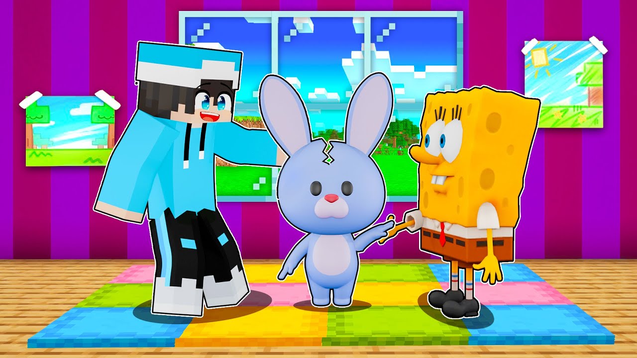 ماين كرافت لكن جمسه تحول ارنب والكل يريده !!؟ 🐇🤯