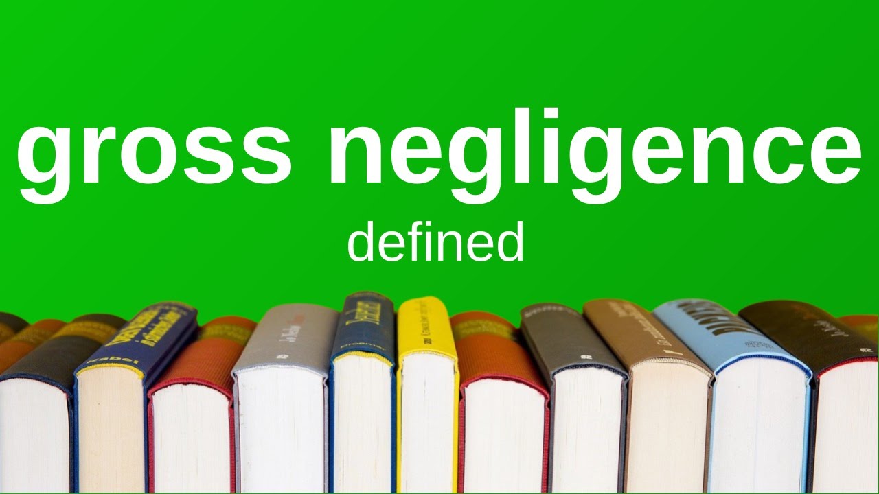 Gross Negligence | Explained Simply (Torts)