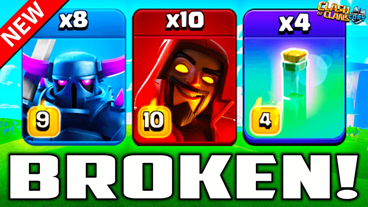 This new attack should be ILLEGAL! Best New Th 13 War Attacks in Clash of Clans 2021 | COC