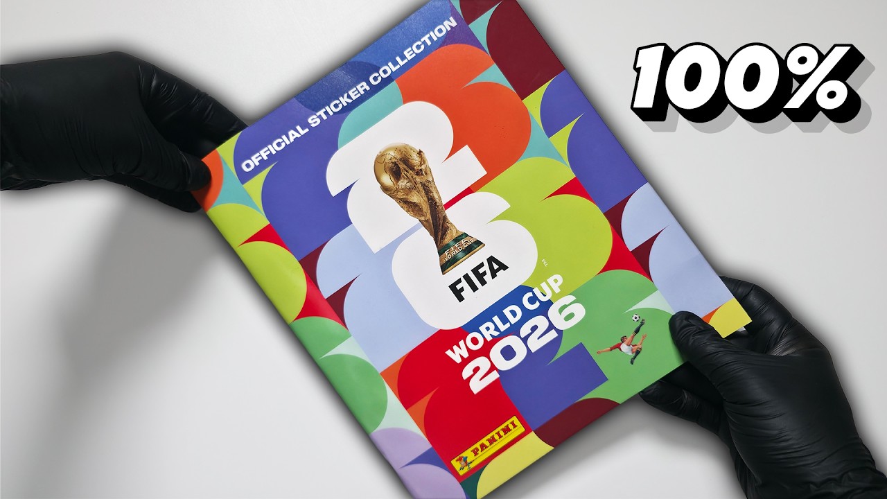Panini FIFA World Cup 2026 Sticker Album - 100%