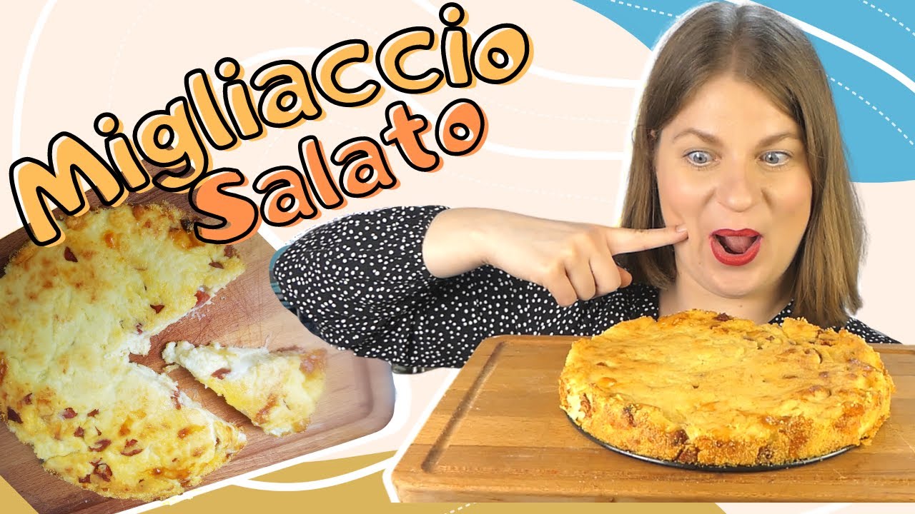 Italienische Quiche rezept mit Grieß | Migliaccio Salato| Karnevalrezept